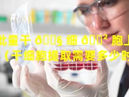 批量干 🐧 细 🌲 胞上清液提纯（干细胞提取需要多少时间）
